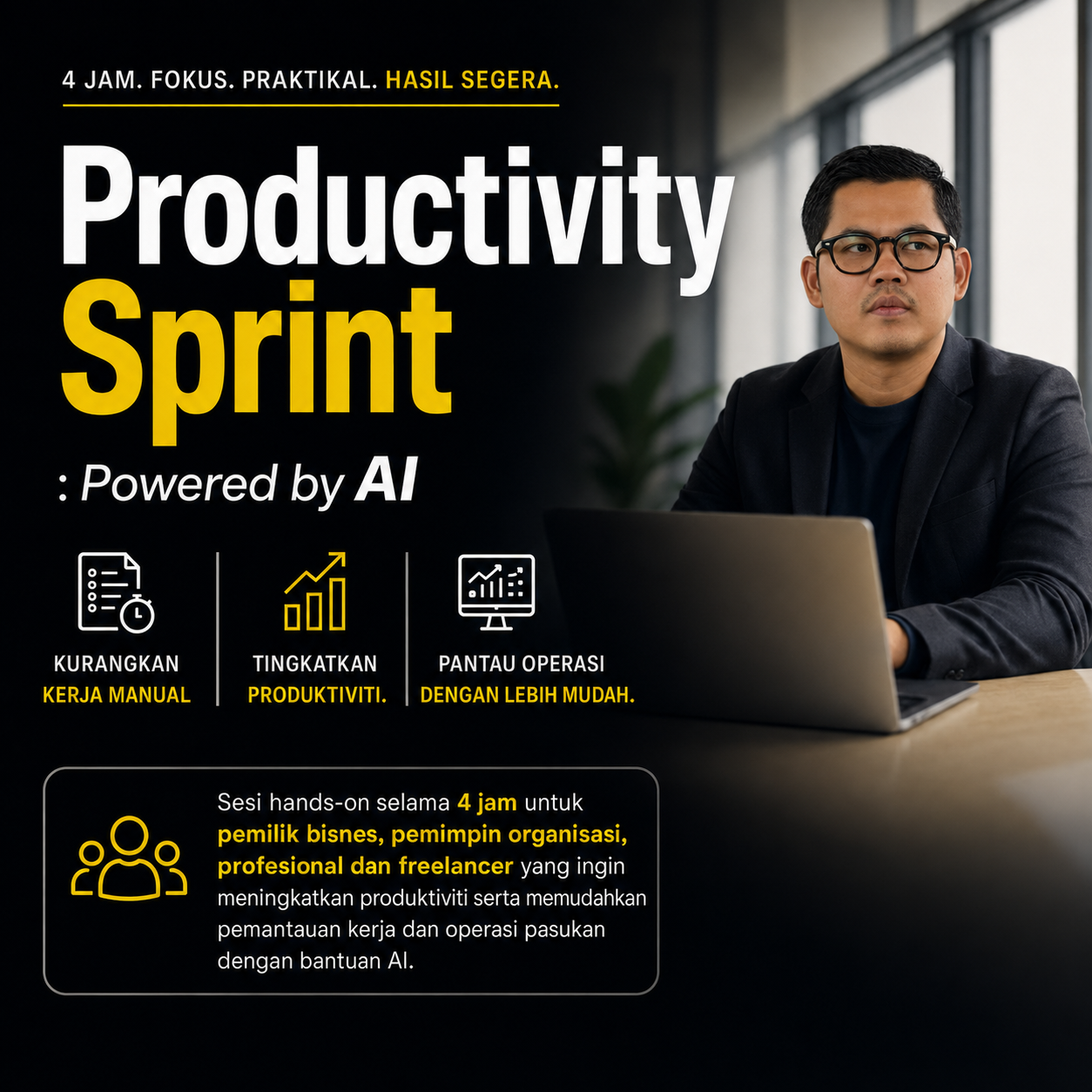 From AI talk to AI at work. project