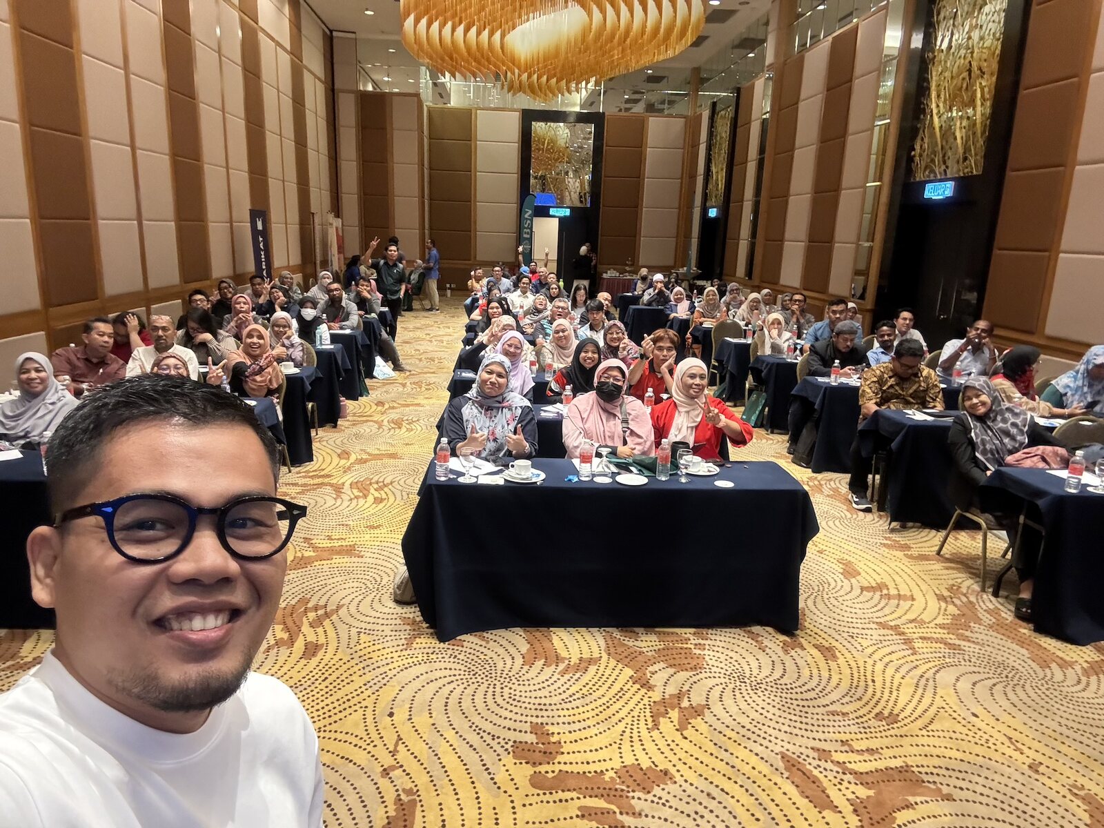 Afiq Arbae at a media, workshop or corporate engagement 16