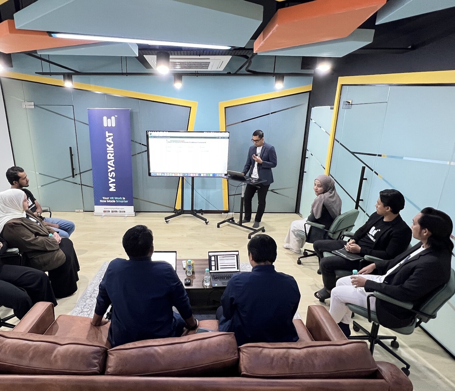 Afiq Arbae at a media, workshop or corporate engagement 15